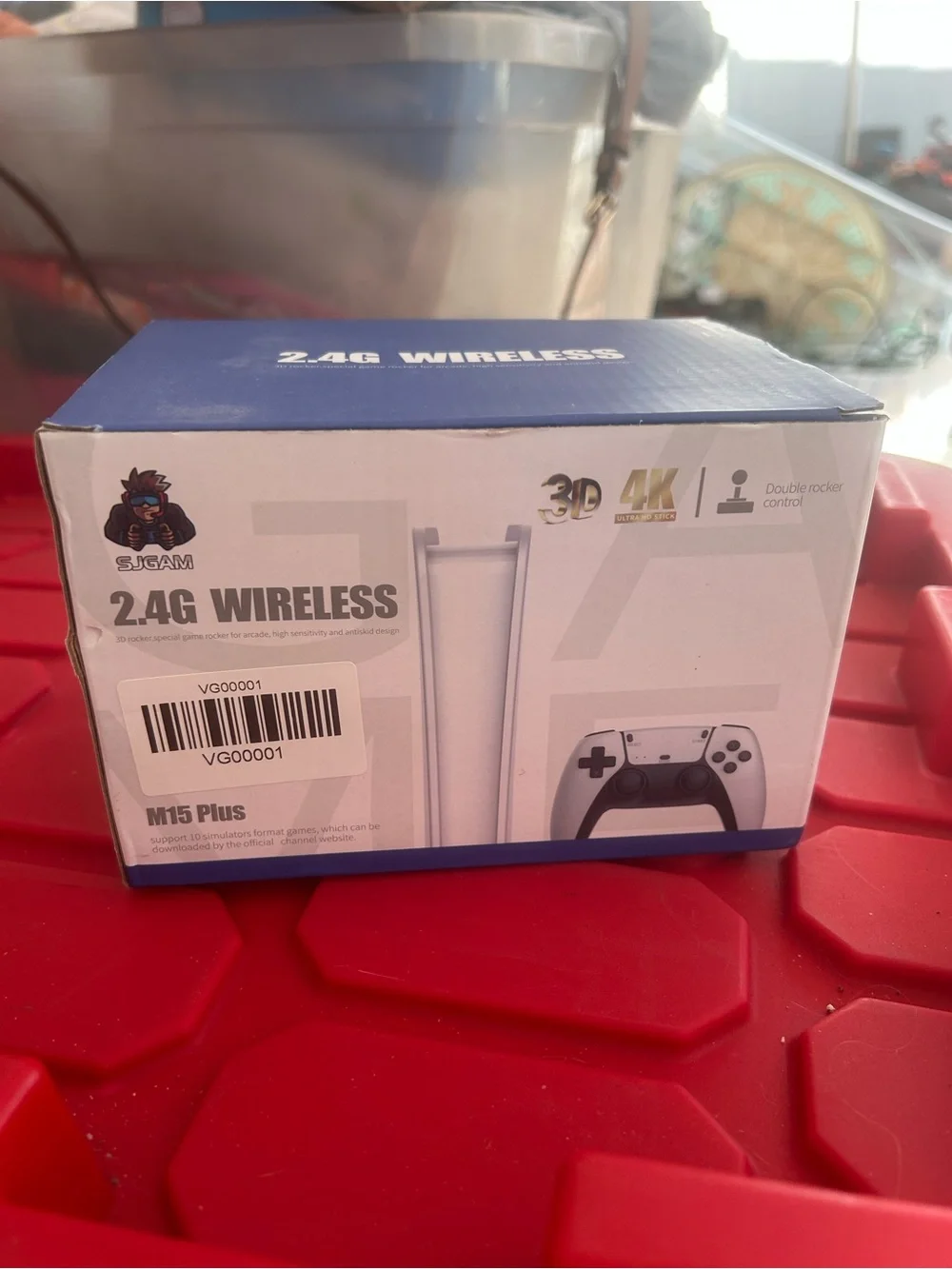 2.4G Wireless M15 Plus Video Game White. Comes loaded with games